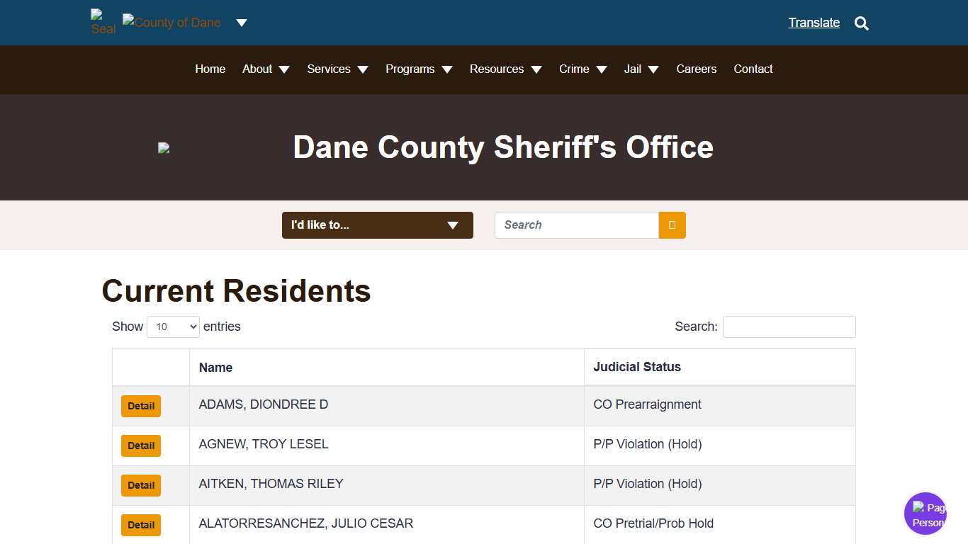 | Dane County Sheriff's Office